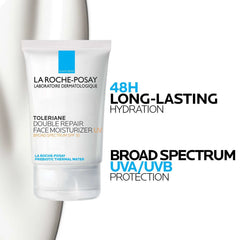 Toleriane Hydrating Gentle Cleanser & Double Repair Face Moisturizer SPF 30 Set